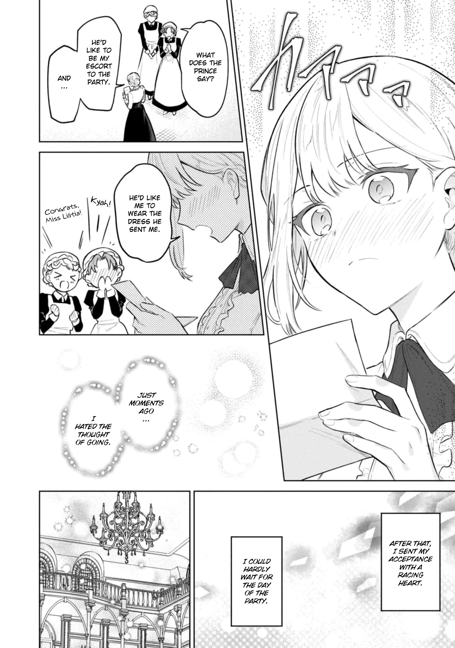 Though I May Be a Villainess, I'll Show You I Can Obtain Happiness! Chapter 7.2 page 22 - Vol.7 Chapter 2: Villainess Becomes a Bad Girl to Become Happy