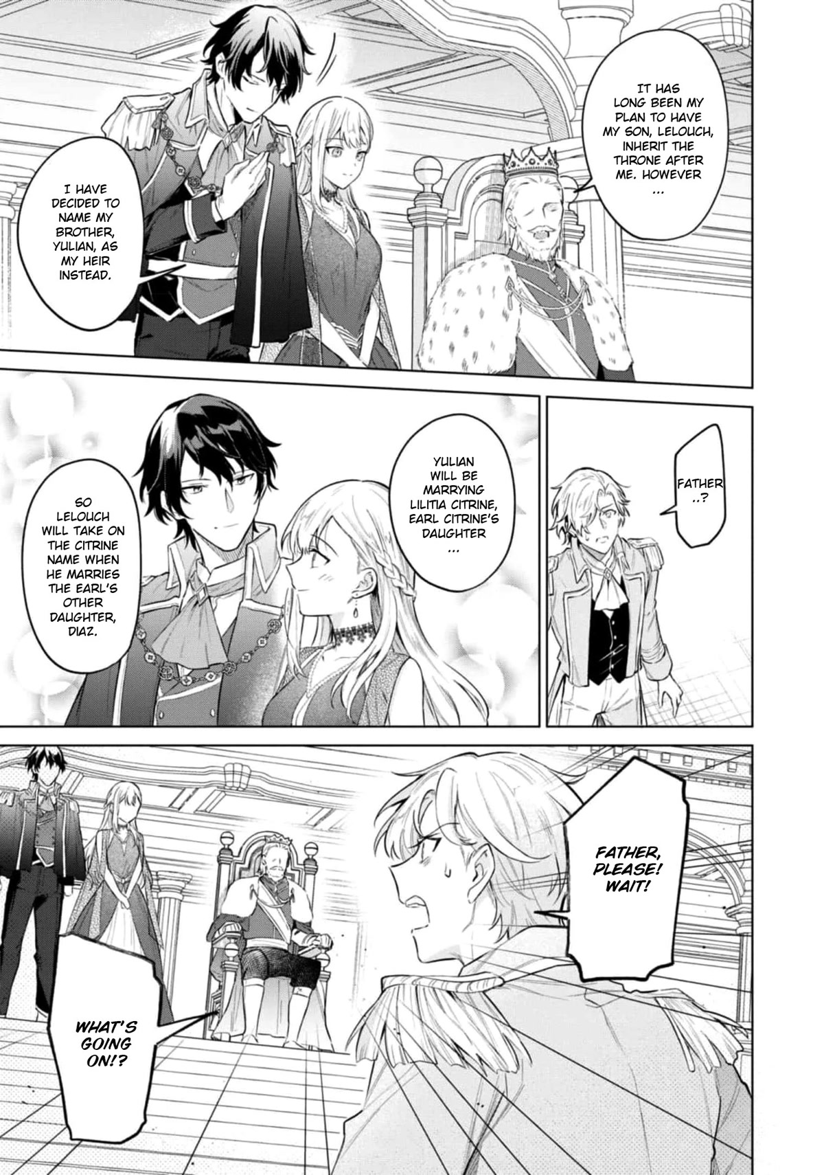 Though I May Be a Villainess, I'll Show You I Can Obtain Happiness! Chapter 7.2 page 28 - Vol.7 Chapter 2: Villainess Becomes a Bad Girl to Become Happy