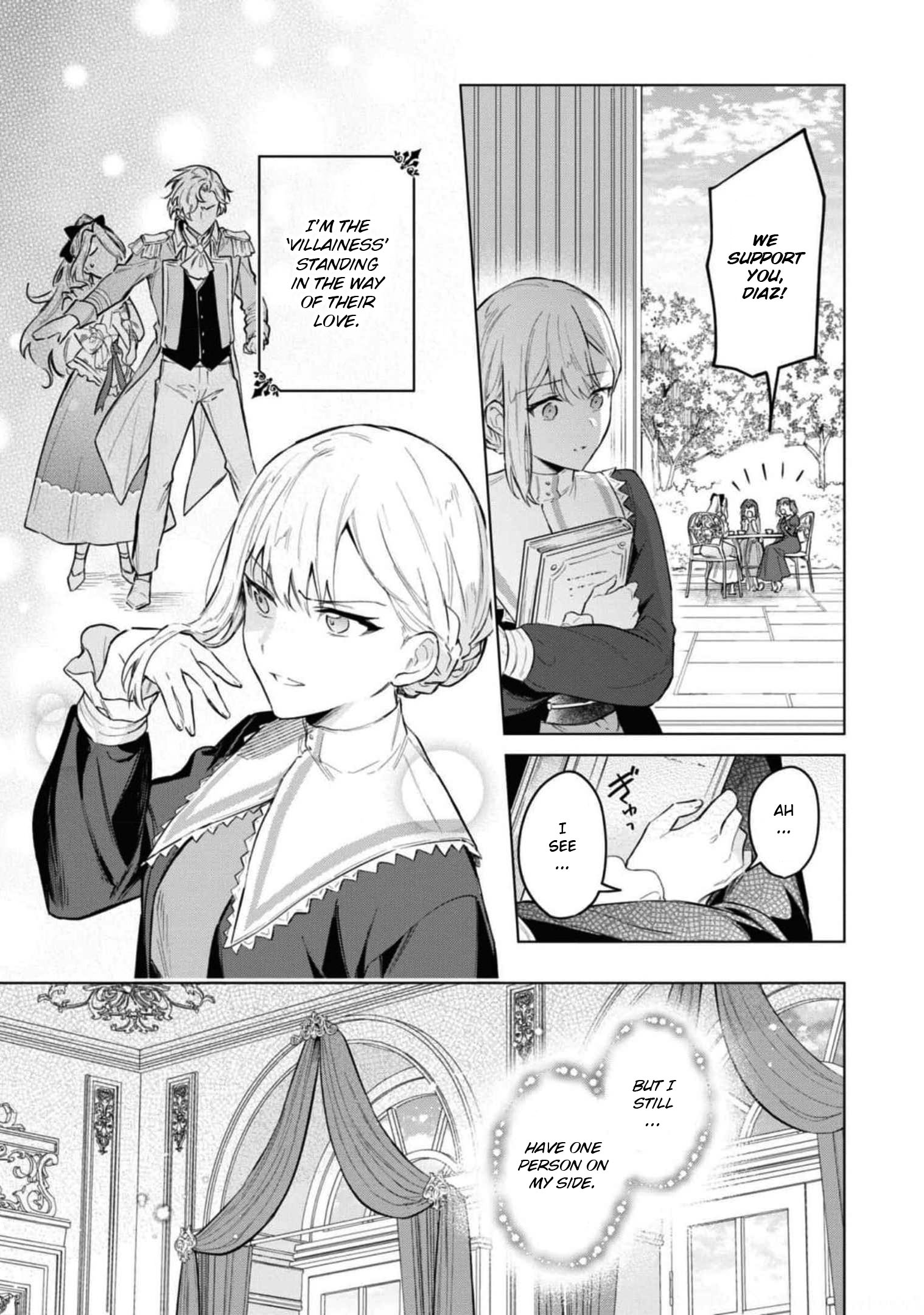 Though I May Be a Villainess, I'll Show You I Can Obtain Happiness! Chapter 7.2 page 7 - Vol.7 Chapter 2: Villainess Becomes a Bad Girl to Become Happy