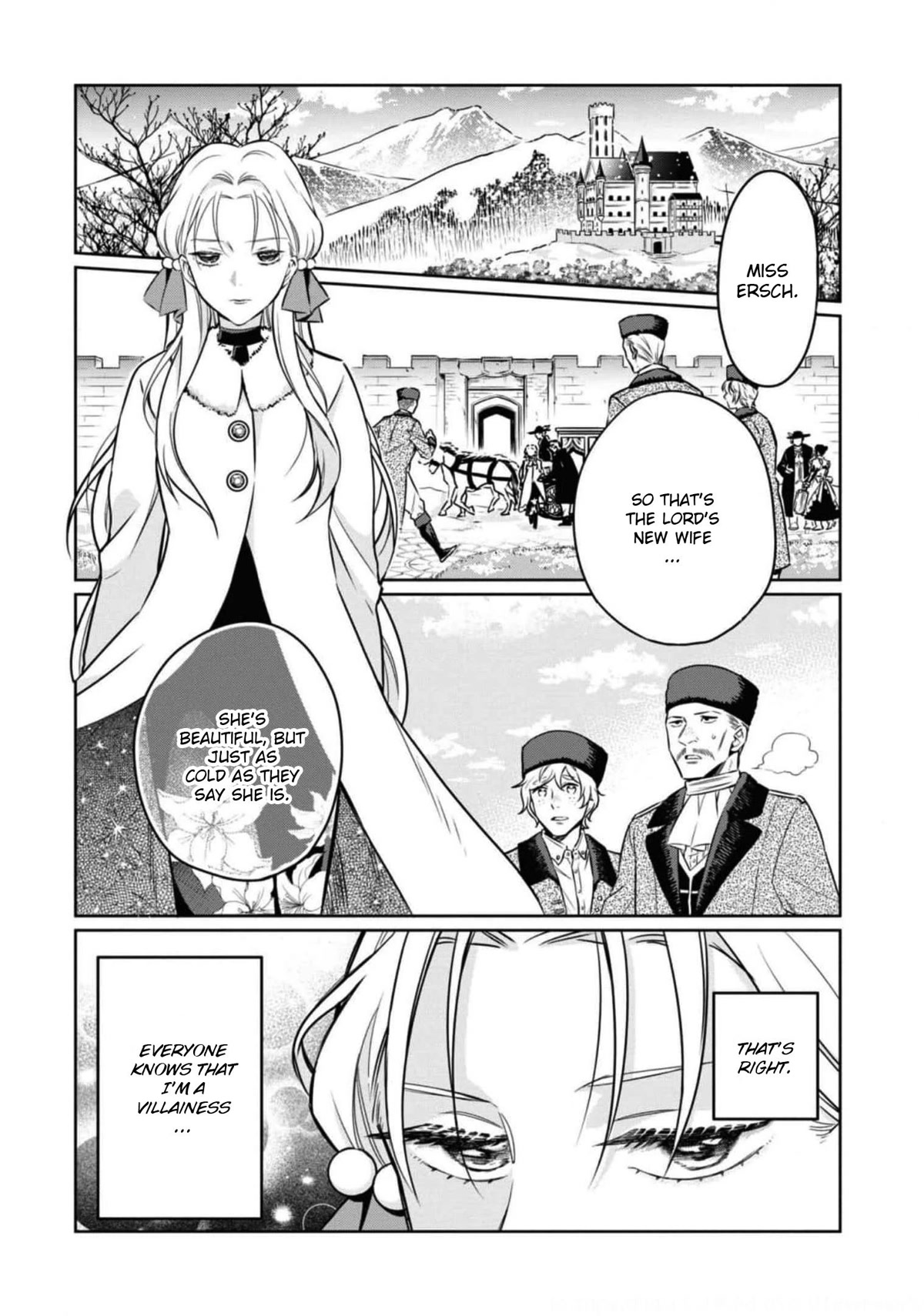 Though I May Be a Villainess, I'll Show You I Can Obtain Happiness! Chapter 7.4 page 3 - Vol.7 Chapter 4: Fake Villainess Marries the Rumoured Demon Lord