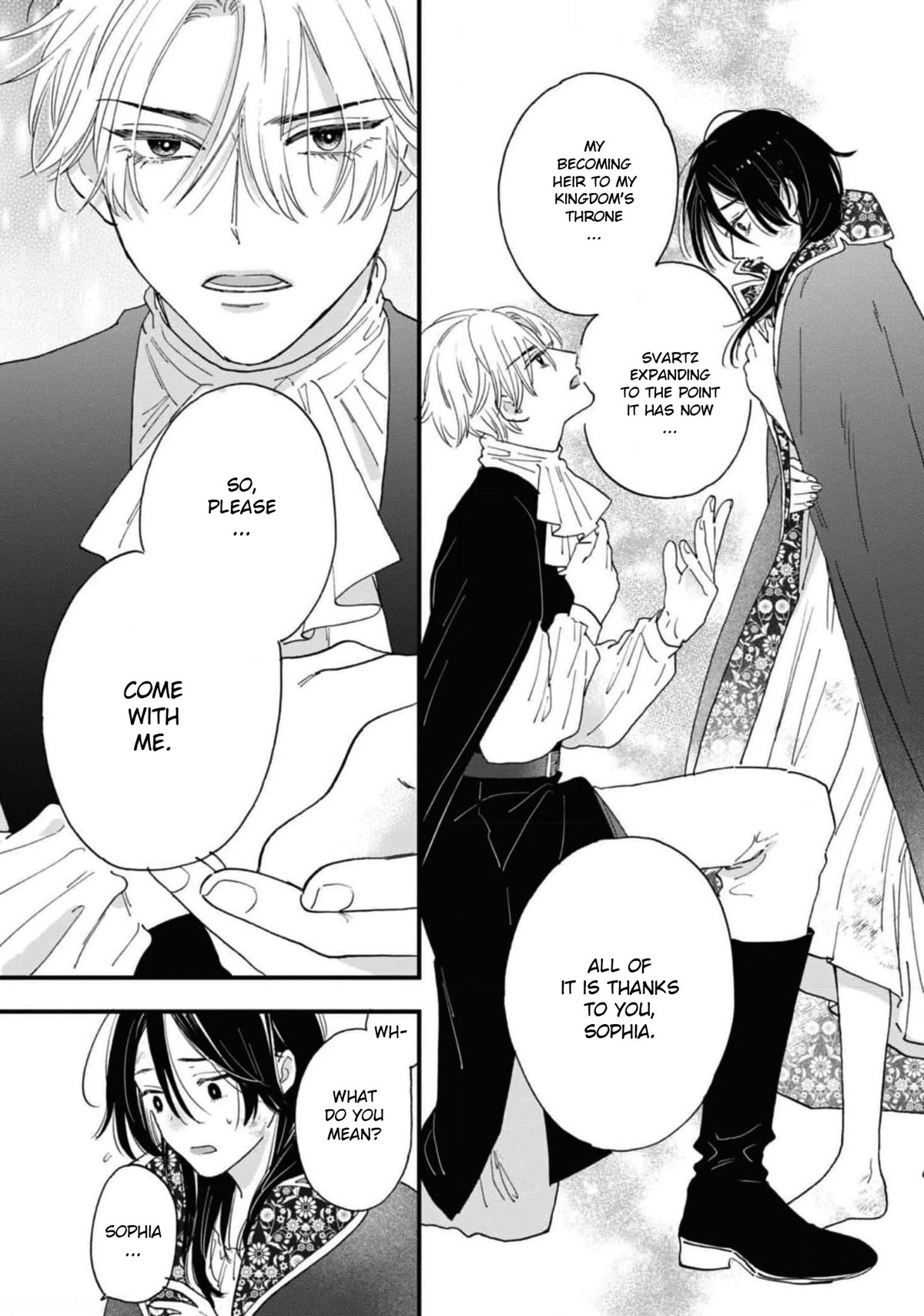 Though I May Be a Villainess, I'll Show You I Can Obtain Happiness! Chapter 7.5 page 38 - Vol.7 Chapter 5: Villainess Slated for Execution Dreams of a Prince to Save Her