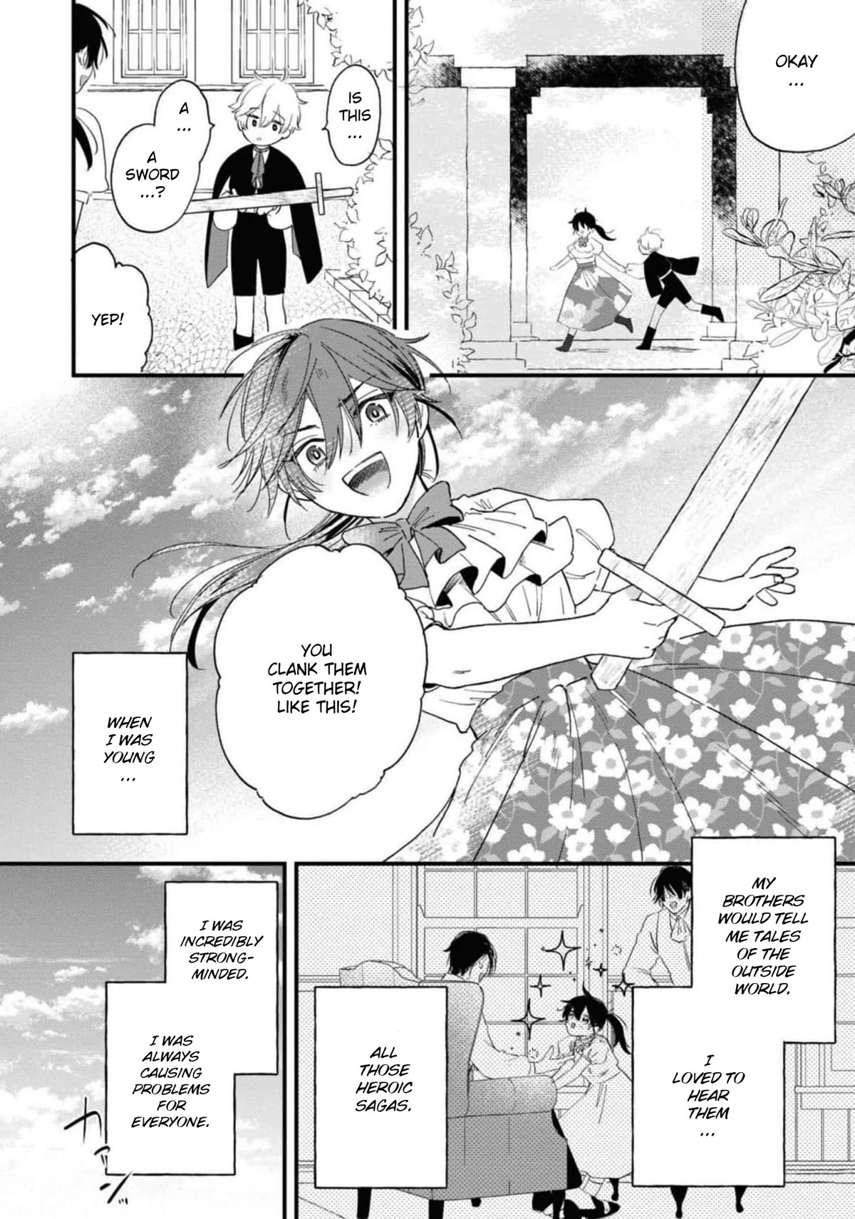 Though I May Be a Villainess, I'll Show You I Can Obtain Happiness! Chapter 7.5 page 8 - Vol.7 Chapter 5: Villainess Slated for Execution Dreams of a Prince to Save Her