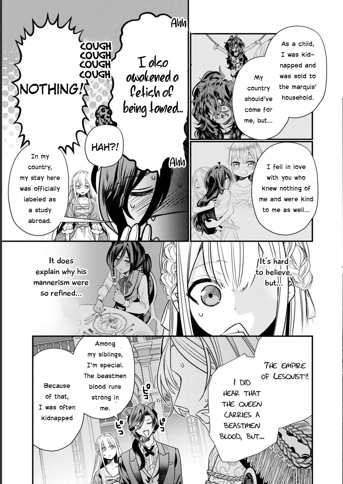 Though I May Be a Villainess, I'll Show You I Can Obtain Happiness! Chapter 8.1 page 28 - Vol.8 Chapter 1: The Villainess Is Content With Her Beastman Servant