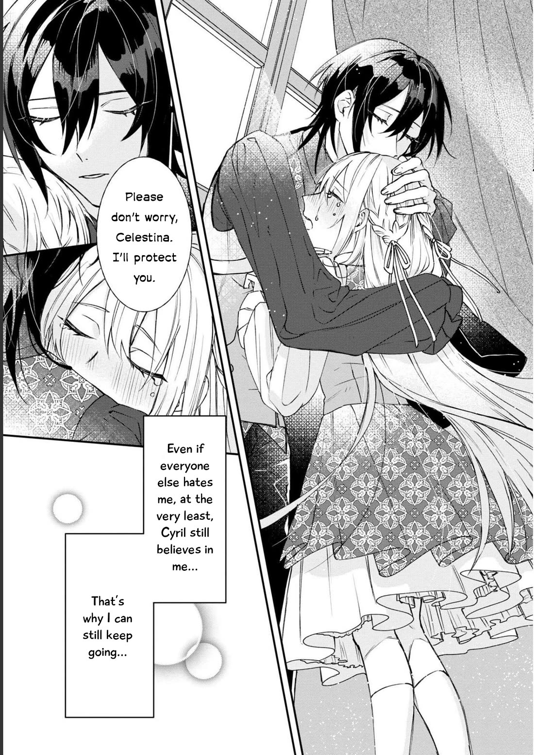 Though I May Be a Villainess, I'll Show You I Can Obtain Happiness! Chapter 8.3 page 13 - Vol.8 Chapter 3: The Only Person Who Believed In Me Was My Childhood Friend