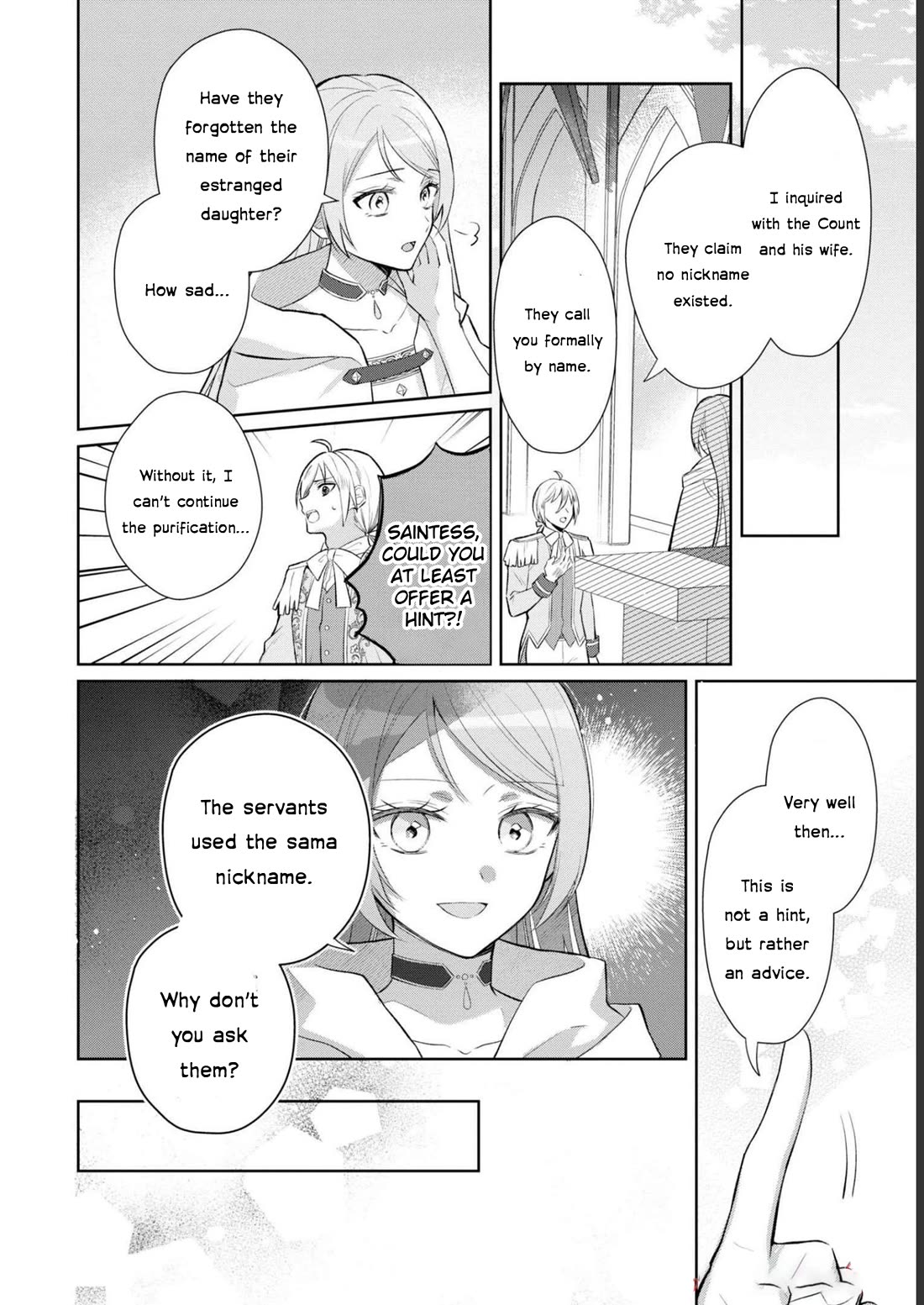 Though I May Be a Villainess, I'll Show You I Can Obtain Happiness! Chapter 8.5 page 16 - Vol.8 Chapter 5: The Goddess Want Me To Do It