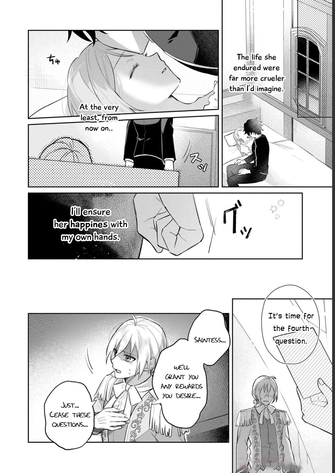 Though I May Be a Villainess, I'll Show You I Can Obtain Happiness! Chapter 8.5 page 26 - Vol.8 Chapter 5: The Goddess Want Me To Do It