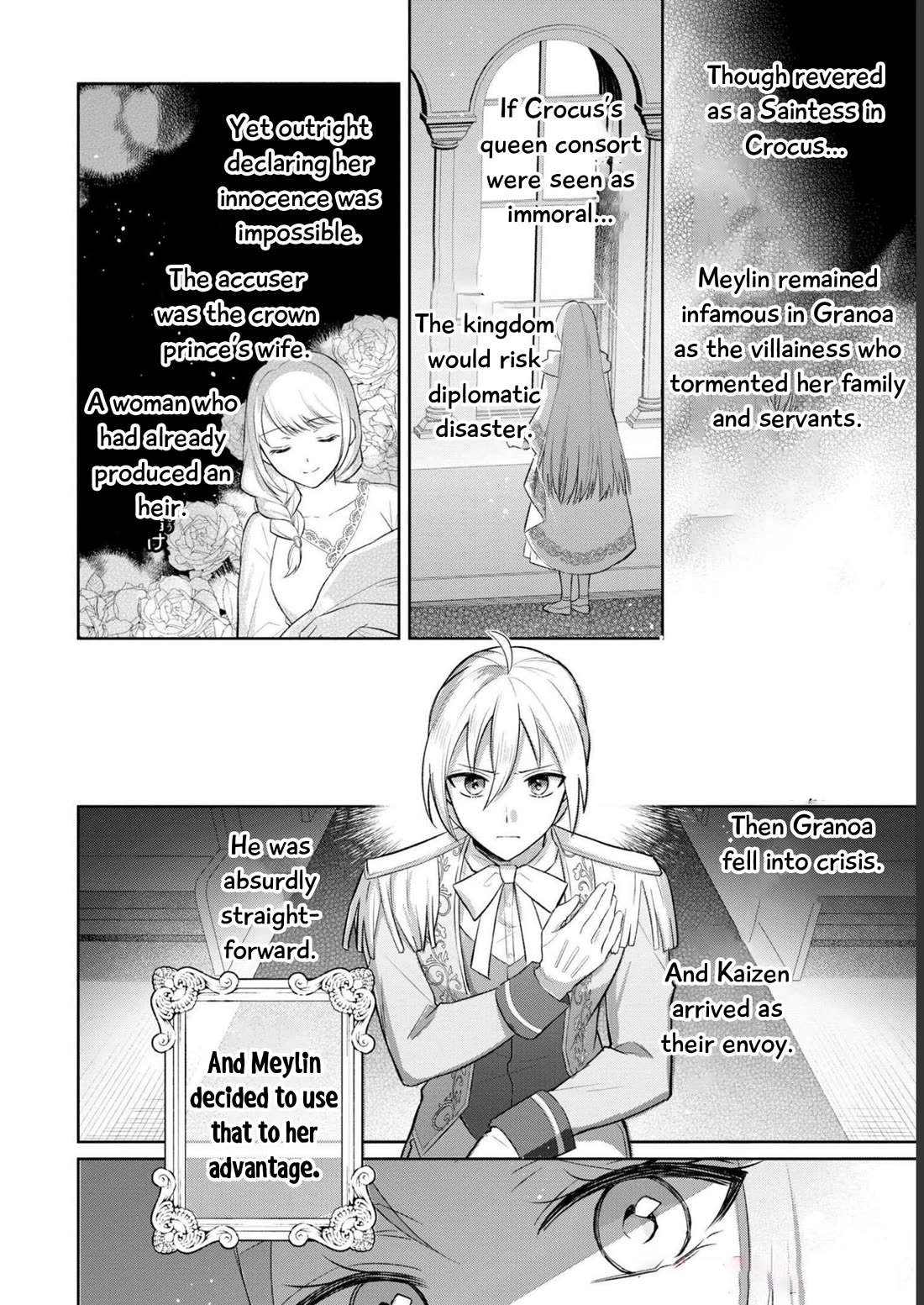 Though I May Be a Villainess, I'll Show You I Can Obtain Happiness! Chapter 8.5 page 32 - Vol.8 Chapter 5: The Goddess Want Me To Do It