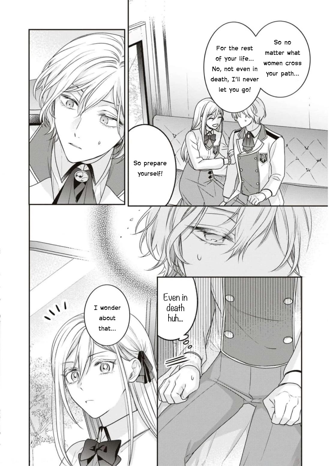 Though I May Be a Villainess, I'll Show You I Can Obtain Happiness! Chapter 9.1 page 27 - Vol.9 Chapter 1: Cruel Villainess, Do Not Touch