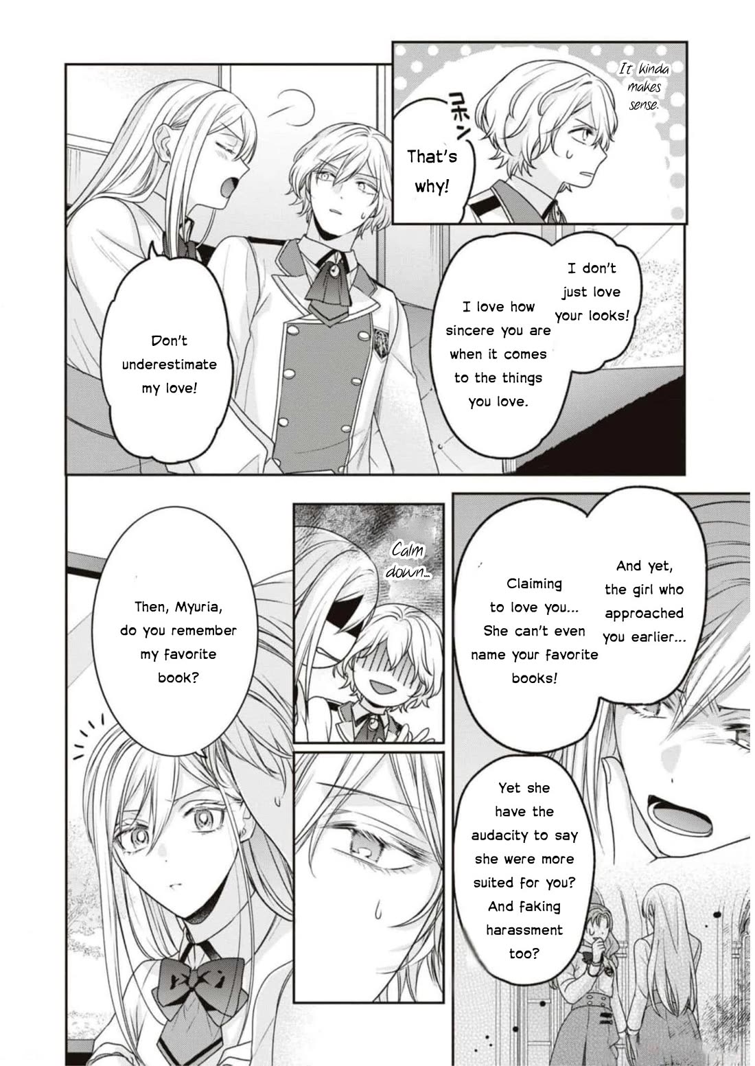 Though I May Be a Villainess, I'll Show You I Can Obtain Happiness! Chapter 9.1 page 31 - Vol.9 Chapter 1: Cruel Villainess, Do Not Touch
