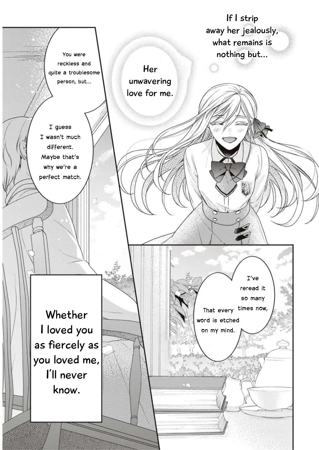 Though I May Be a Villainess, I'll Show You I Can Obtain Happiness! Chapter 9.1 page 38 - Vol.9 Chapter 1: Cruel Villainess, Do Not Touch