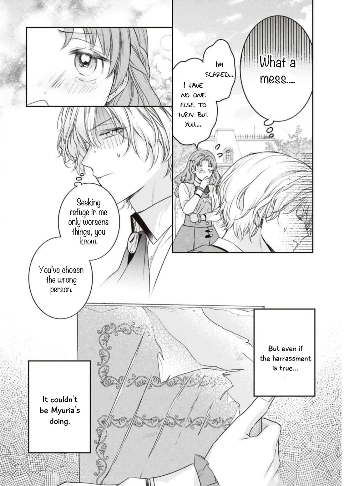 Though I May Be a Villainess, I'll Show You I Can Obtain Happiness! Chapter 9.1 page 7 - Vol.9 Chapter 1: Cruel Villainess, Do Not Touch