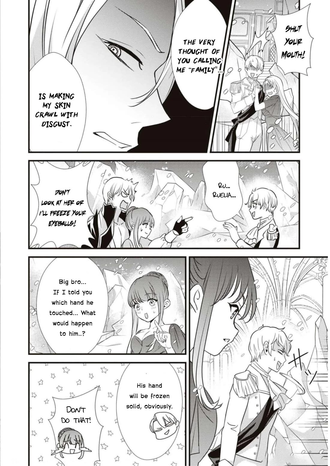 Though I May Be a Villainess, I'll Show You I Can Obtain Happiness! Chapter 9.2 page 16 - Vol.9 Chapter 2: After My Engagement Was Broken Off, My Unknown Brother Came Charging In And Turned Into The "Ice Tyrant"