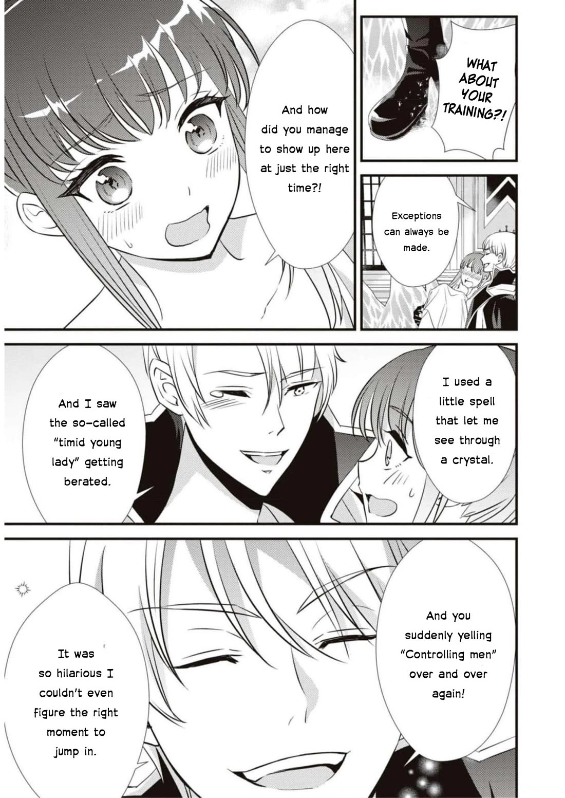 Though I May Be a Villainess, I'll Show You I Can Obtain Happiness! Chapter 9.2 page 33 - Vol.9 Chapter 2: After My Engagement Was Broken Off, My Unknown Brother Came Charging In And Turned Into The "Ice Tyrant"