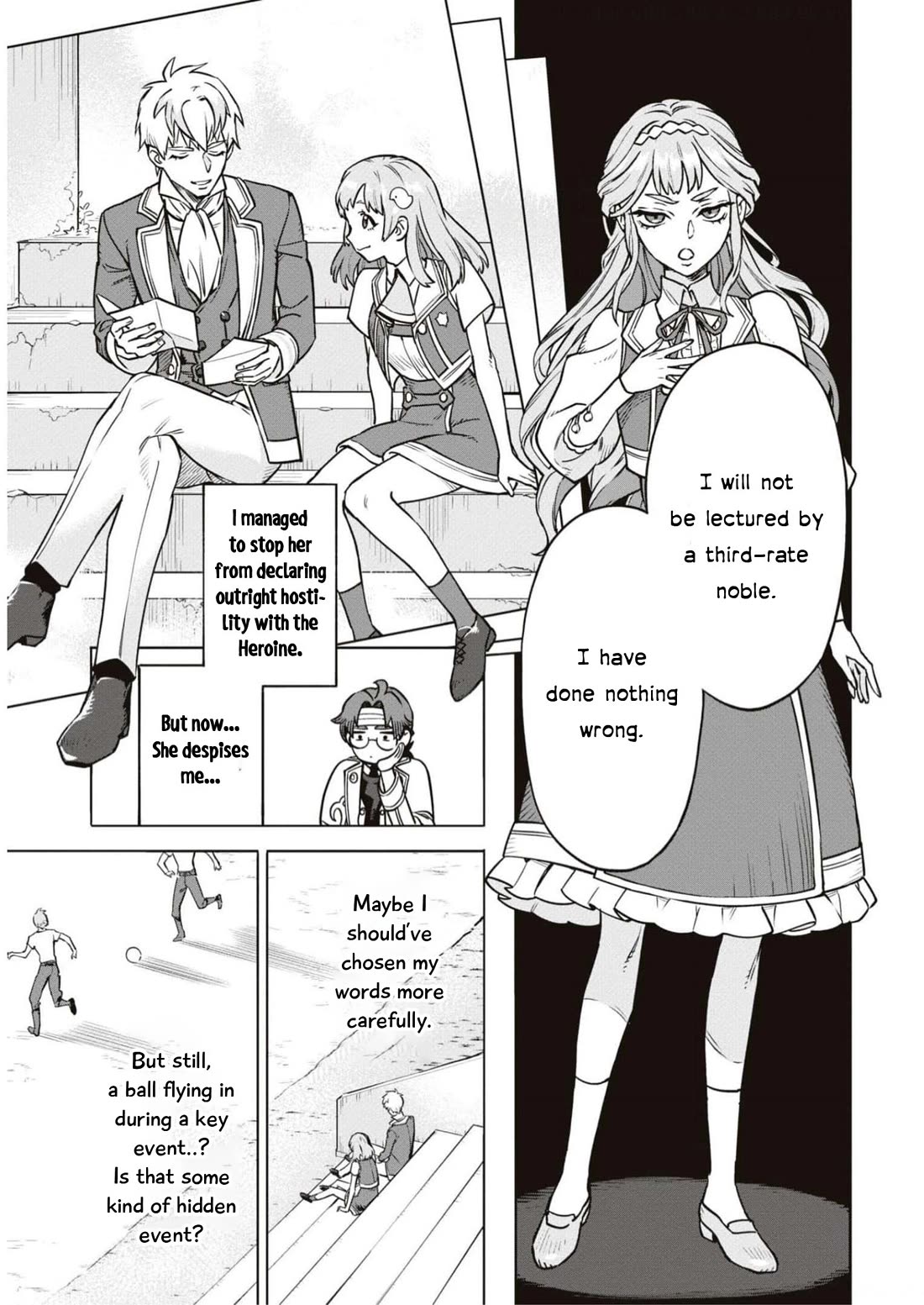 Though I May Be a Villainess, I'll Show You I Can Obtain Happiness! Chapter 9.4 page 13 - Vol.9 Chapter 4: The Villainous Noblewoman's Homeroom Teacher