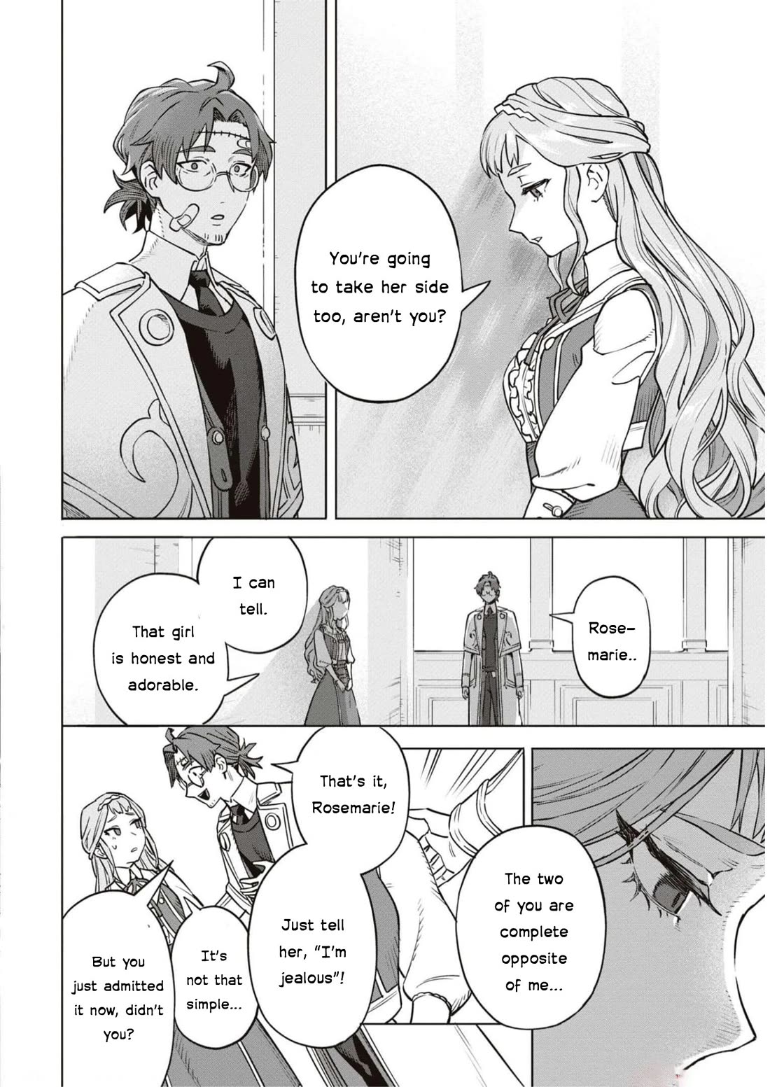 Though I May Be a Villainess, I'll Show You I Can Obtain Happiness! Chapter 9.4 page 28 - Vol.9 Chapter 4: The Villainous Noblewoman's Homeroom Teacher