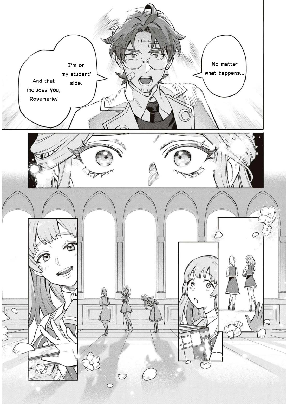 Though I May Be a Villainess, I'll Show You I Can Obtain Happiness! Chapter 9.4 page 29 - Vol.9 Chapter 4: The Villainous Noblewoman's Homeroom Teacher