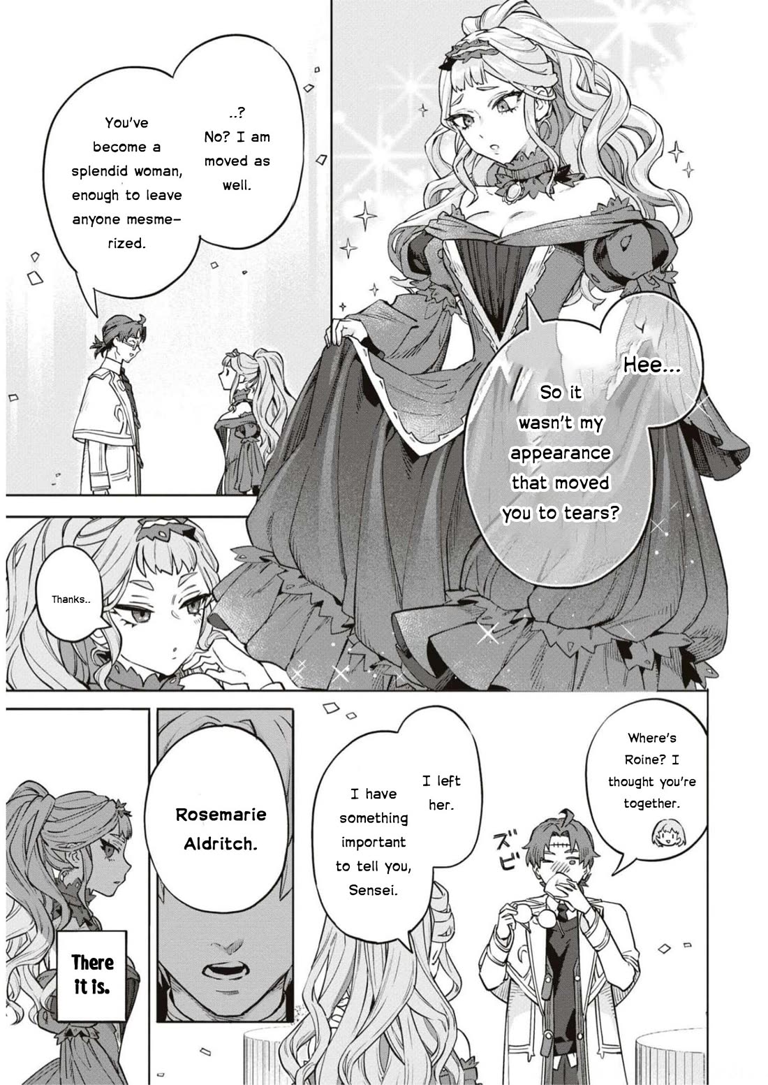 Though I May Be a Villainess, I'll Show You I Can Obtain Happiness! Chapter 9.4 page 31 - Vol.9 Chapter 4: The Villainous Noblewoman's Homeroom Teacher