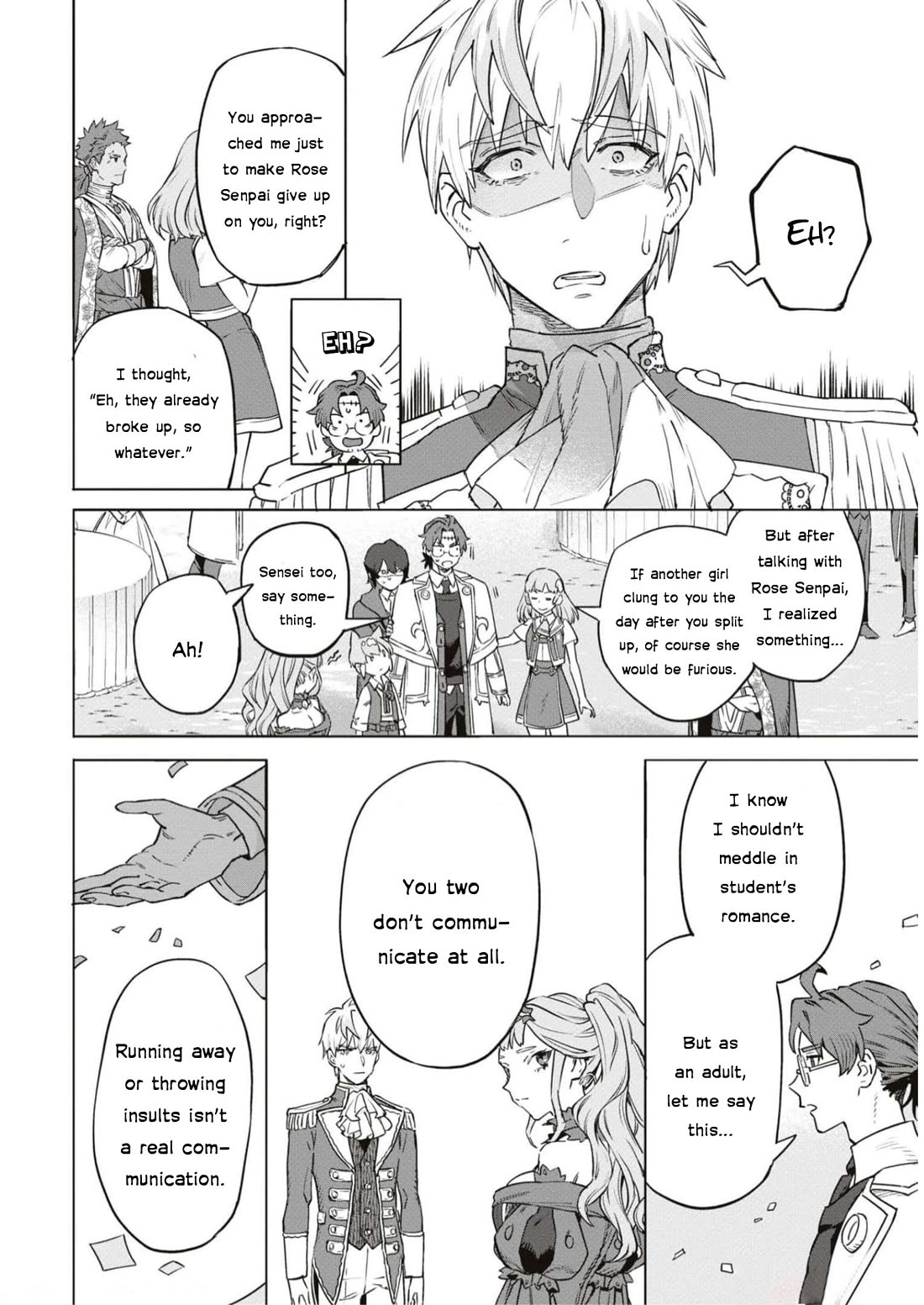 Though I May Be a Villainess, I'll Show You I Can Obtain Happiness! Chapter 9.4 page 36 - Vol.9 Chapter 4: The Villainous Noblewoman's Homeroom Teacher