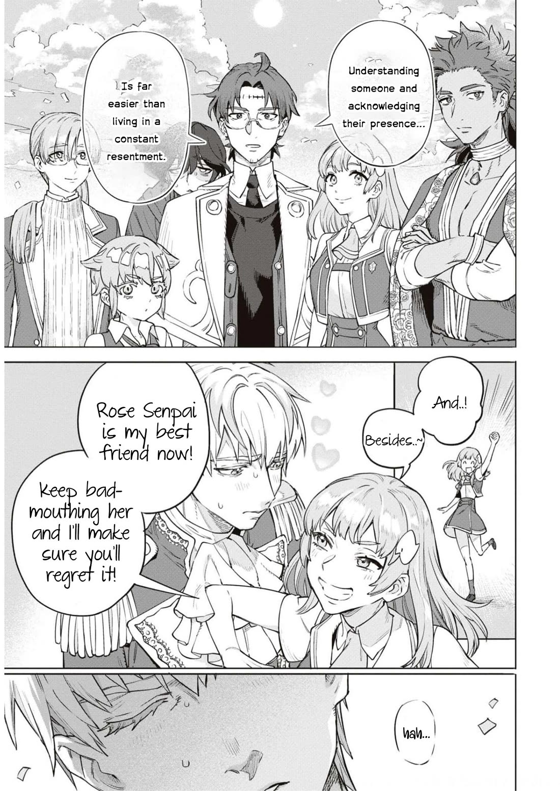 Though I May Be a Villainess, I'll Show You I Can Obtain Happiness! Chapter 9.4 page 37 - Vol.9 Chapter 4: The Villainous Noblewoman's Homeroom Teacher