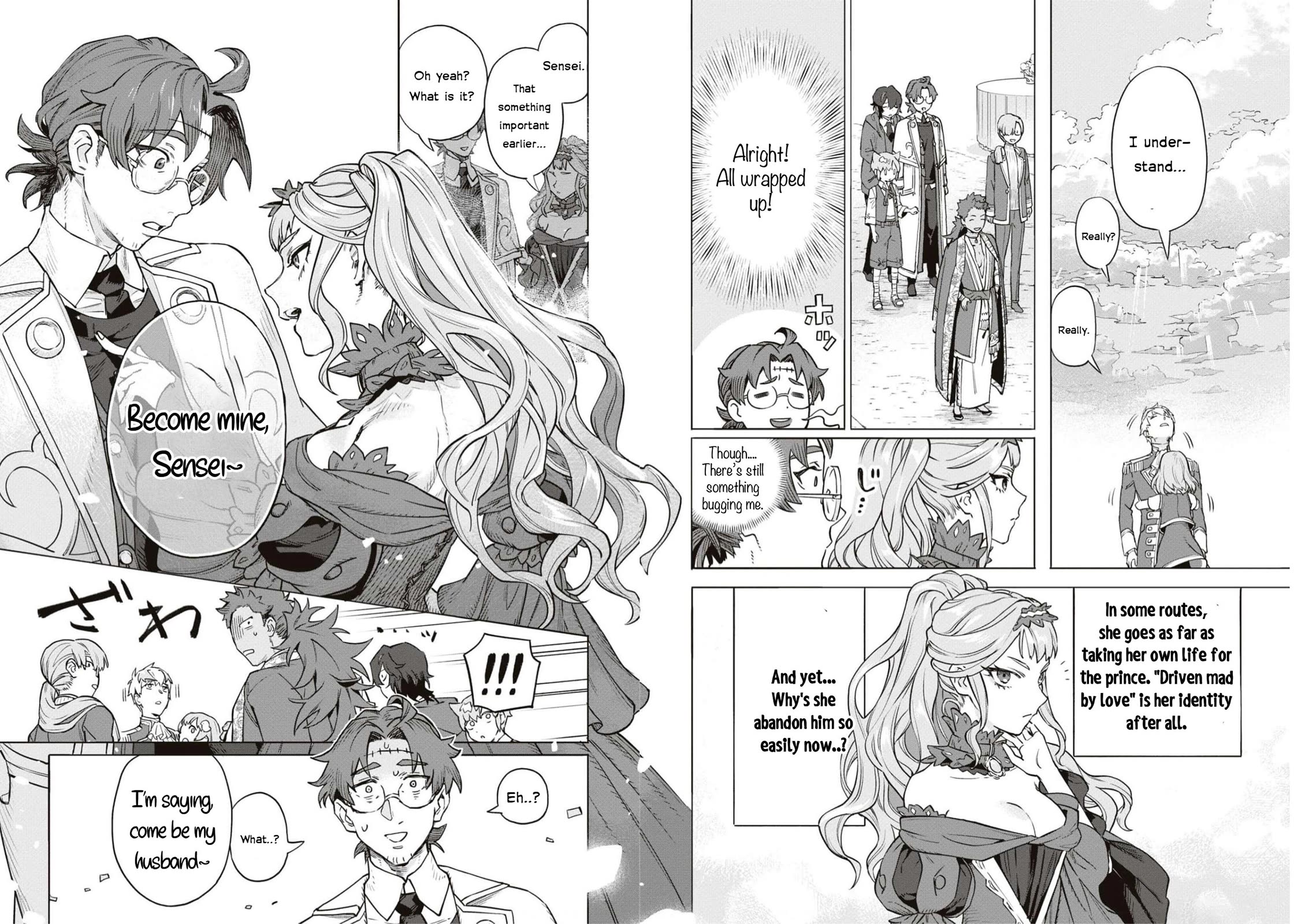 Though I May Be a Villainess, I'll Show You I Can Obtain Happiness! Chapter 9.4 page 40 - Vol.9 Chapter 4: The Villainous Noblewoman's Homeroom Teacher