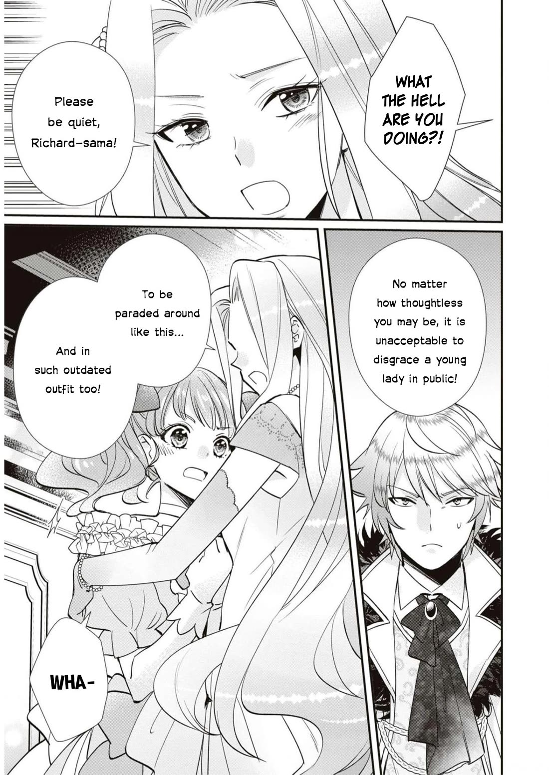 Though I May Be a Villainess, I'll Show You I Can Obtain Happiness! Chapter 9.5 page 11 - Vol.9 Chapter 5: The Gentle Jewel Princess' No Damage Engagement Cancelation Turmoil.