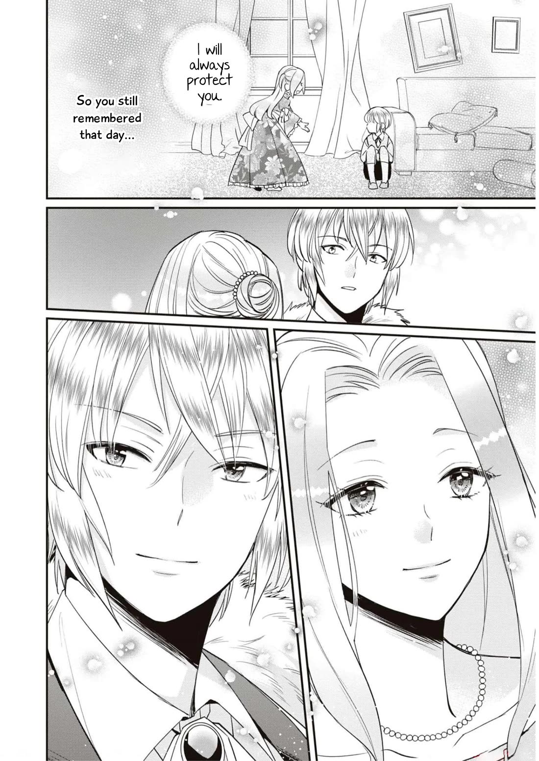 Though I May Be a Villainess, I'll Show You I Can Obtain Happiness! Chapter 9.5 page 24 - Vol.9 Chapter 5: The Gentle Jewel Princess' No Damage Engagement Cancelation Turmoil.