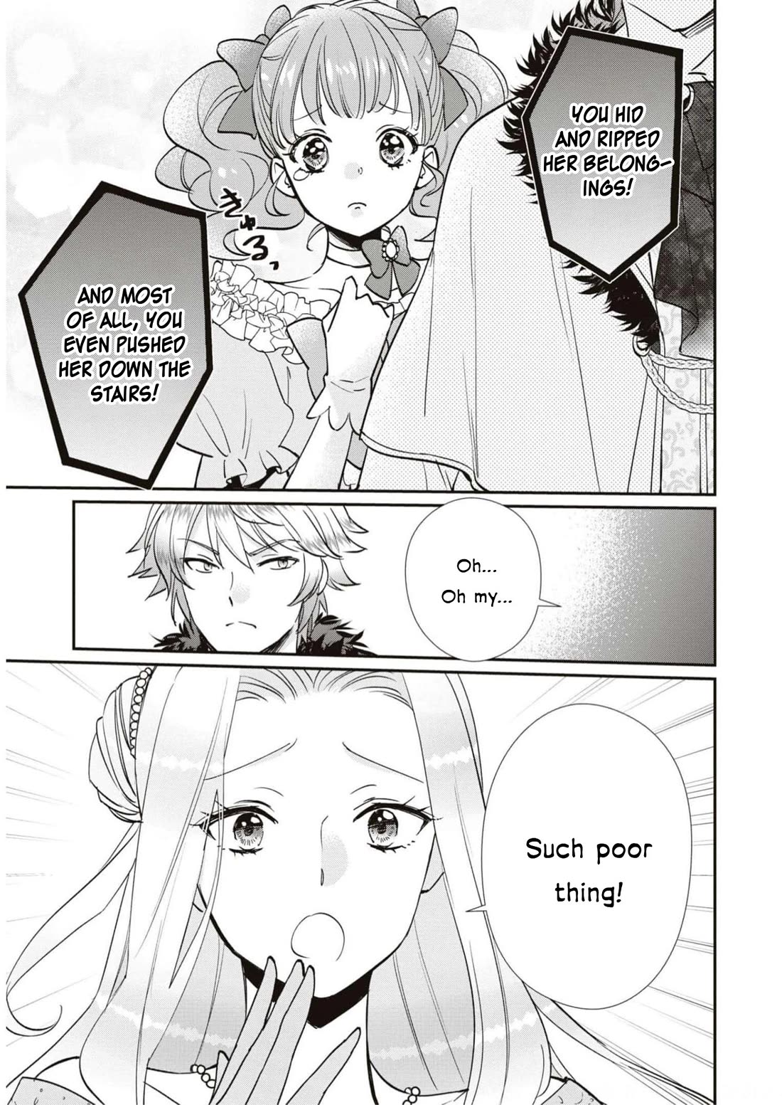 Though I May Be a Villainess, I'll Show You I Can Obtain Happiness! Chapter 9.5 page 7 - Vol.9 Chapter 5: The Gentle Jewel Princess' No Damage Engagement Cancelation Turmoil.