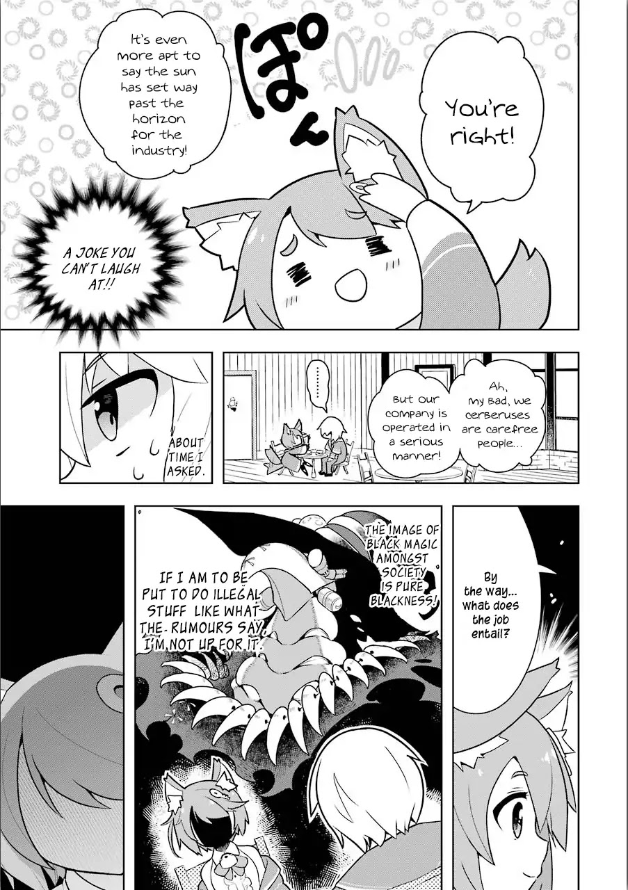 Though Young People Recoil From Entering the Black Magic Industry, I Found Its Treatment of Employees Quite Good When I Entered It, and the President and Familiar Are Cute Too So Everything Is Awesome! Chapter 1 page 16 - Chapter 1