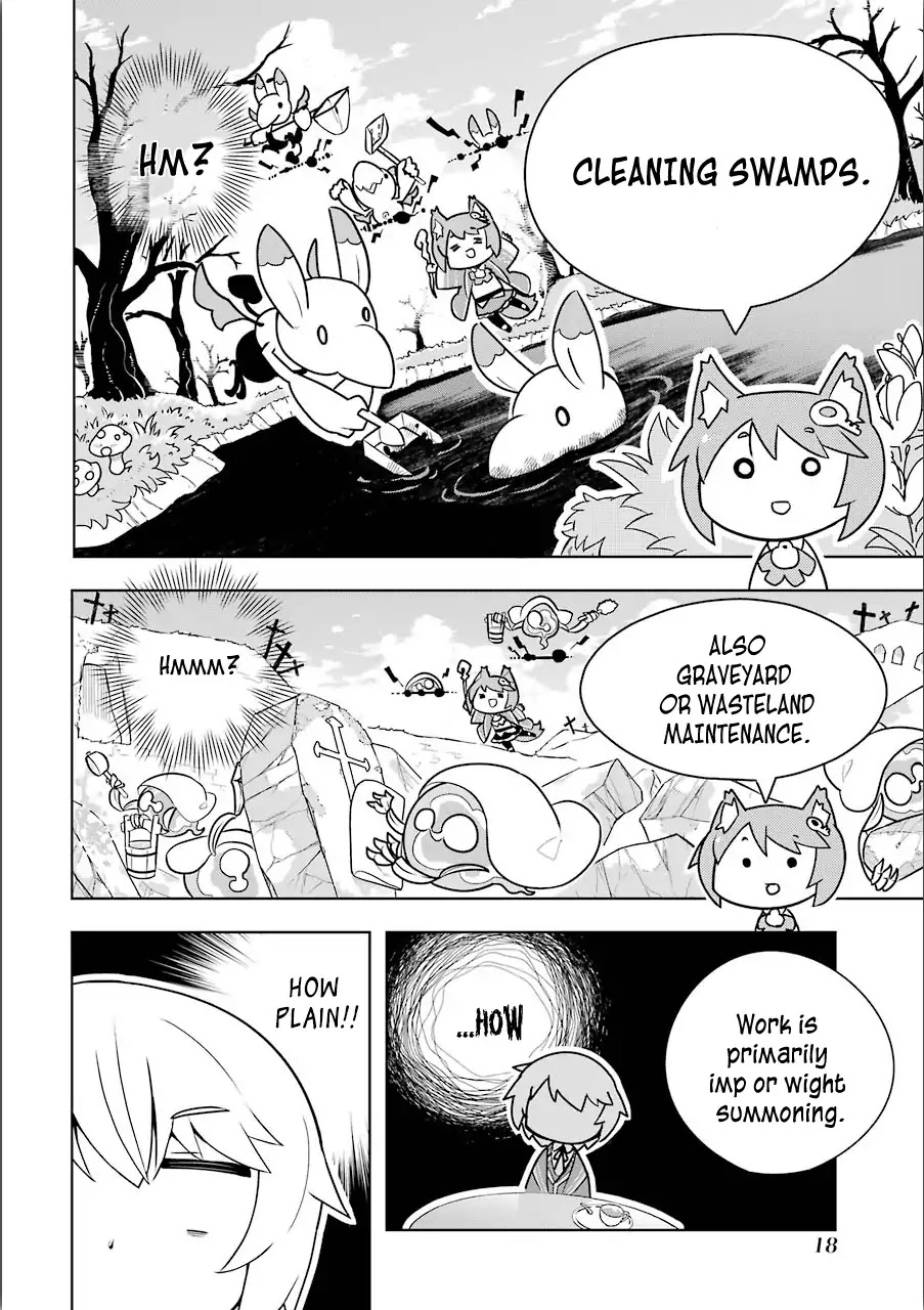 Though Young People Recoil From Entering the Black Magic Industry, I Found Its Treatment of Employees Quite Good When I Entered It, and the President and Familiar Are Cute Too So Everything Is Awesome! Chapter 1 page 17 - Chapter 1