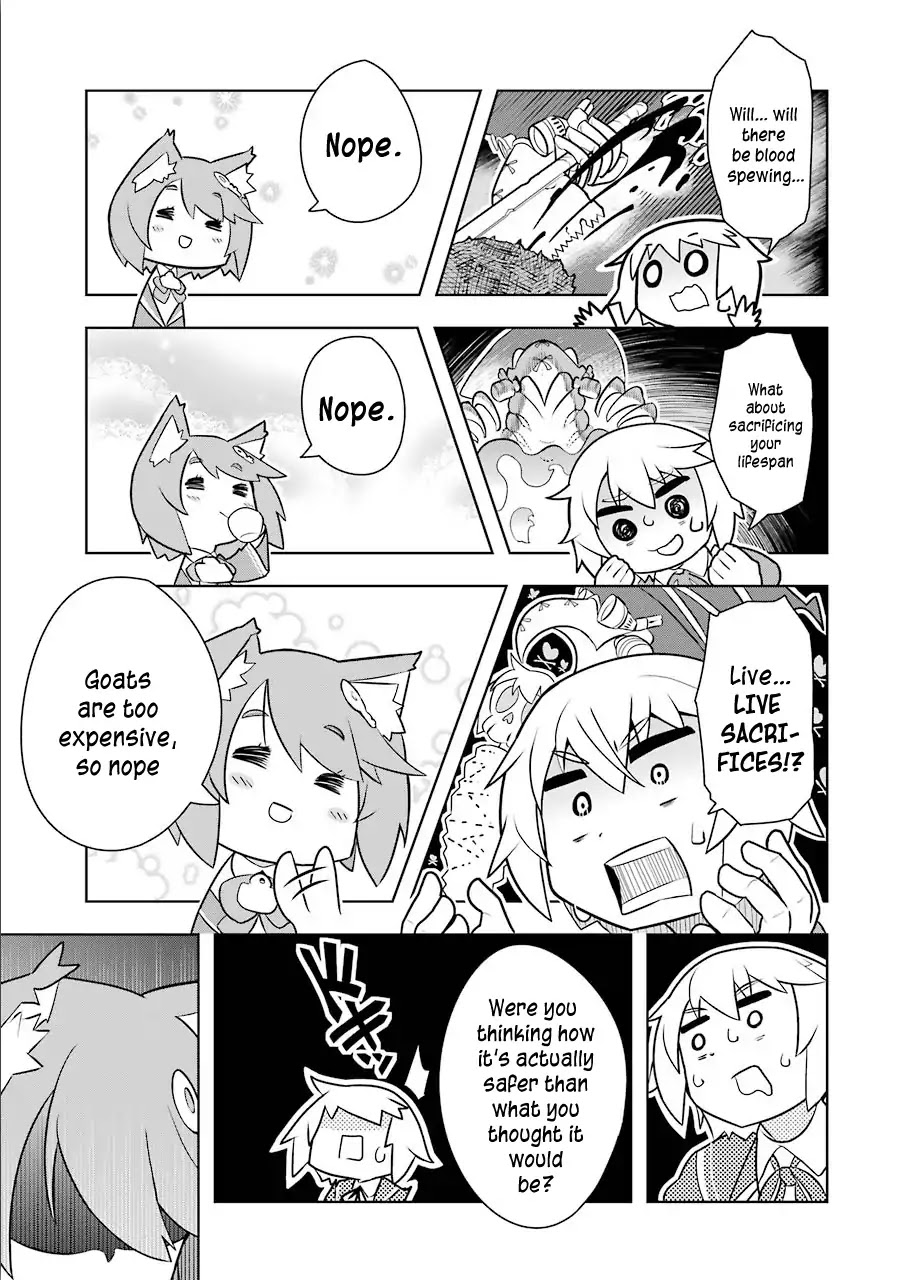 Though Young People Recoil From Entering the Black Magic Industry, I Found Its Treatment of Employees Quite Good When I Entered It, and the President and Familiar Are Cute Too So Everything Is Awesome! Chapter 1 page 18 - Chapter 1