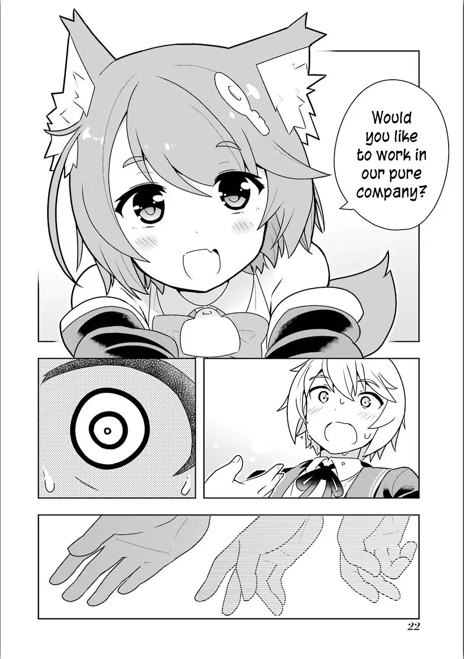 Though Young People Recoil From Entering the Black Magic Industry, I Found Its Treatment of Employees Quite Good When I Entered It, and the President and Familiar Are Cute Too So Everything Is Awesome! Chapter 1 page 20 - Chapter 1