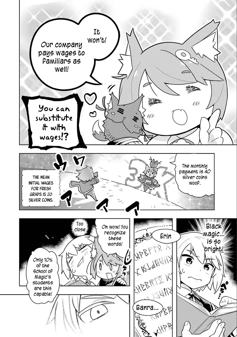 Though Young People Recoil From Entering the Black Magic Industry, I Found Its Treatment of Employees Quite Good When I Entered It, and the President and Familiar Are Cute Too So Everything Is Awesome! Chapter 1 page 24 - Chapter 1