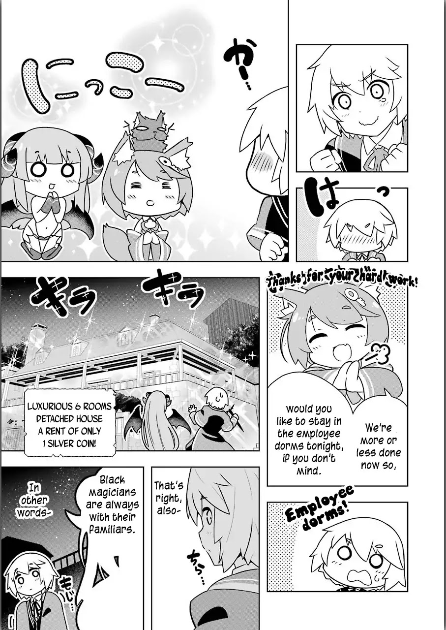 Though Young People Recoil From Entering the Black Magic Industry, I Found Its Treatment of Employees Quite Good When I Entered It, and the President and Familiar Are Cute Too So Everything Is Awesome! Chapter 1 page 32 - Chapter 1