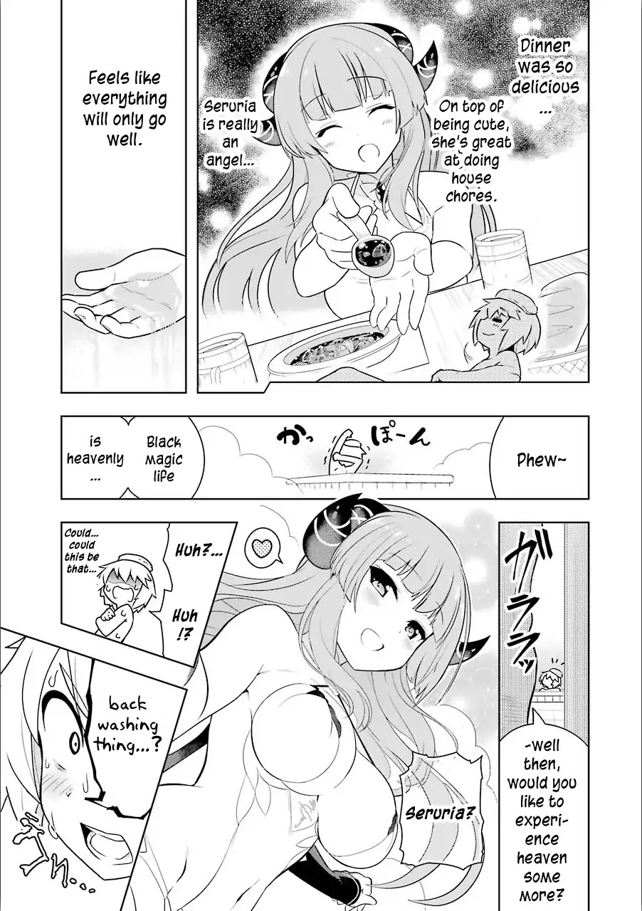 Though Young People Recoil From Entering the Black Magic Industry, I Found Its Treatment of Employees Quite Good When I Entered It, and the President and Familiar Are Cute Too So Everything Is Awesome! Chapter 1 page 34 - Chapter 1