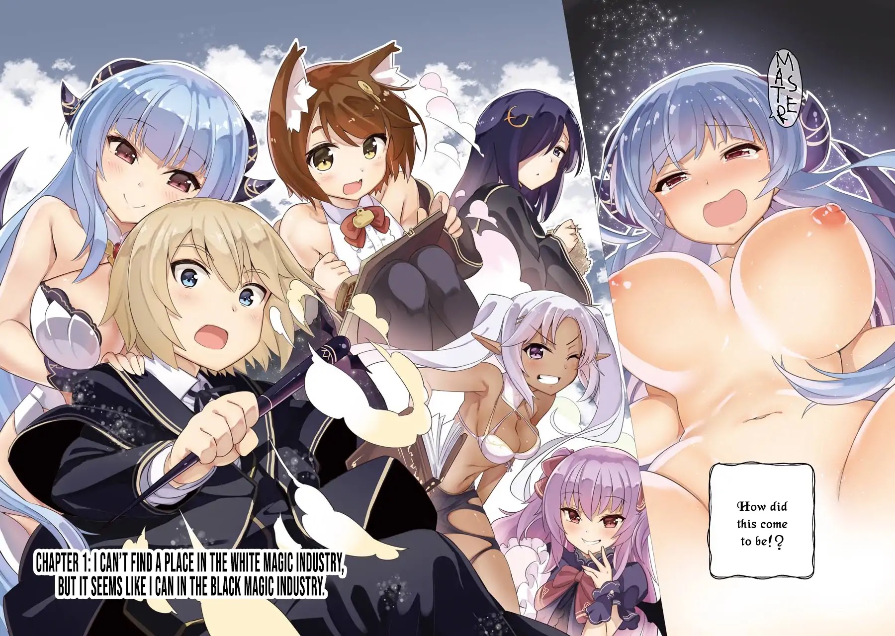 Though Young People Recoil From Entering the Black Magic Industry, I Found Its Treatment of Employees Quite Good When I Entered It, and the President and Familiar Are Cute Too So Everything Is Awesome! Chapter 1 page 4 - Chapter 1