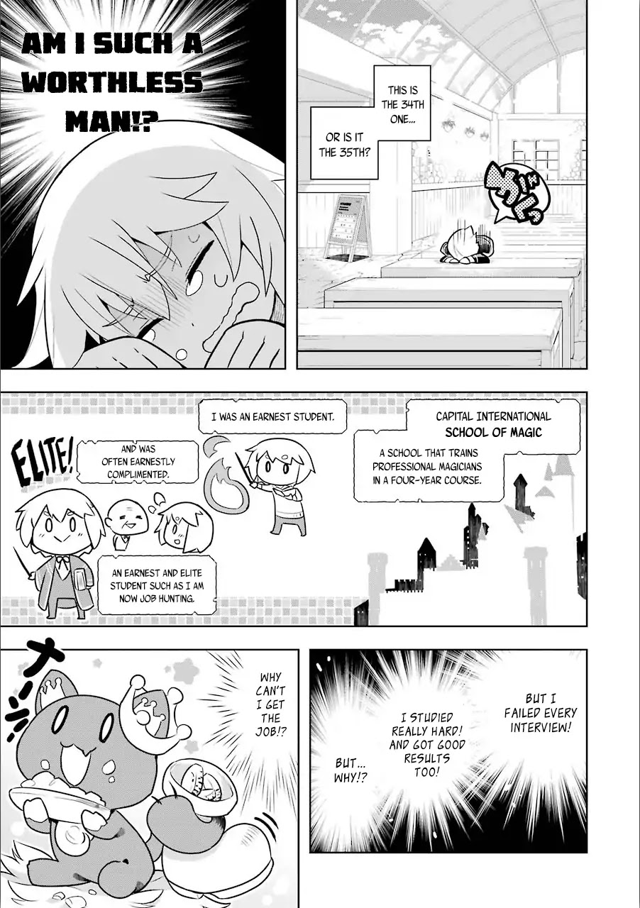Though Young People Recoil From Entering the Black Magic Industry, I Found Its Treatment of Employees Quite Good When I Entered It, and the President and Familiar Are Cute Too So Everything Is Awesome! Chapter 1 page 6 - Chapter 1