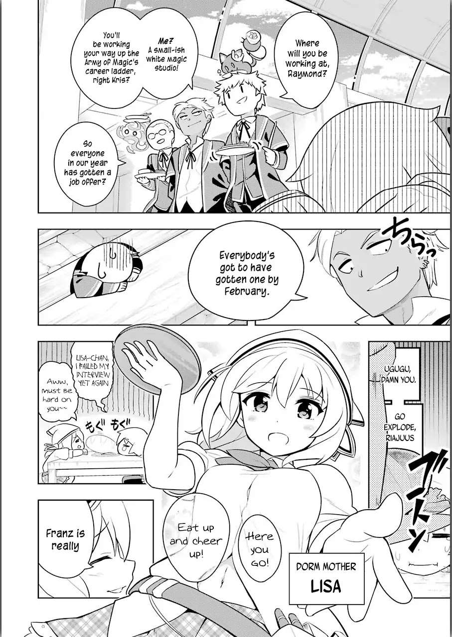 Though Young People Recoil From Entering the Black Magic Industry, I Found Its Treatment of Employees Quite Good When I Entered It, and the President and Familiar Are Cute Too So Everything Is Awesome! Chapter 1 page 7 - Chapter 1