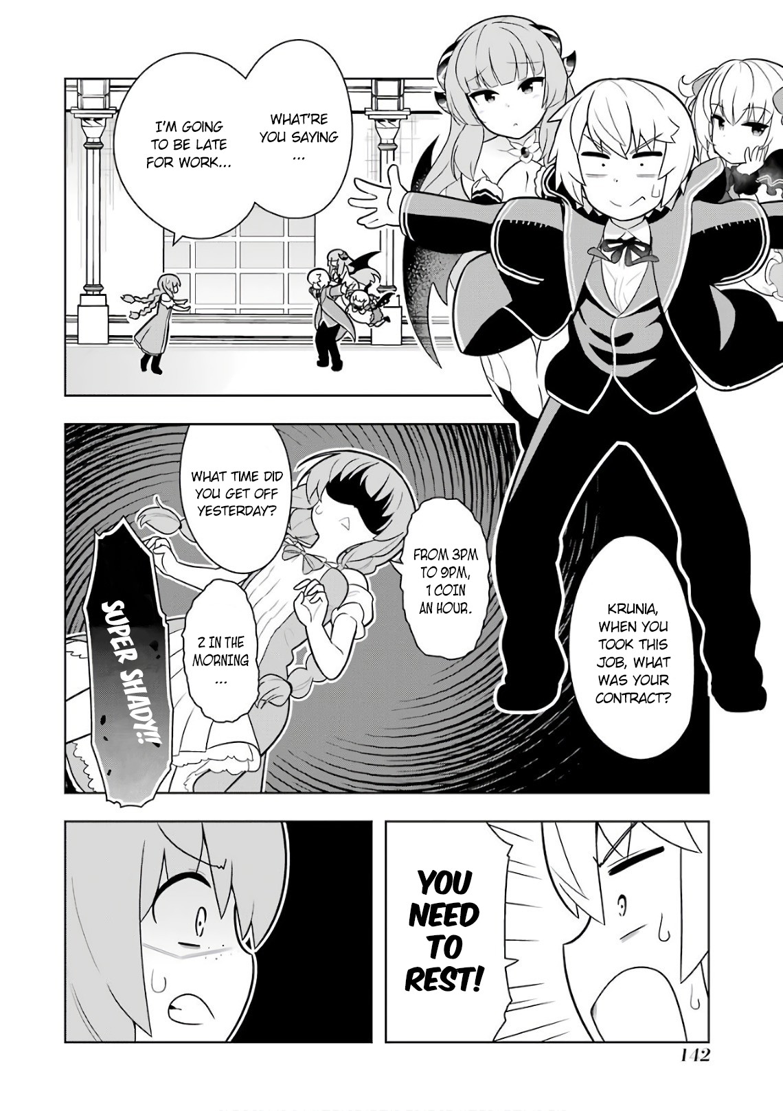 Though Young People Recoil From Entering the Black Magic Industry, I Found Its Treatment of Employees Quite Good When I Entered It, and the President and Familiar Are Cute Too So Everything Is Awesome! Chapter 10 page 26 - Chapter 10: What Would be Good to Destroy?