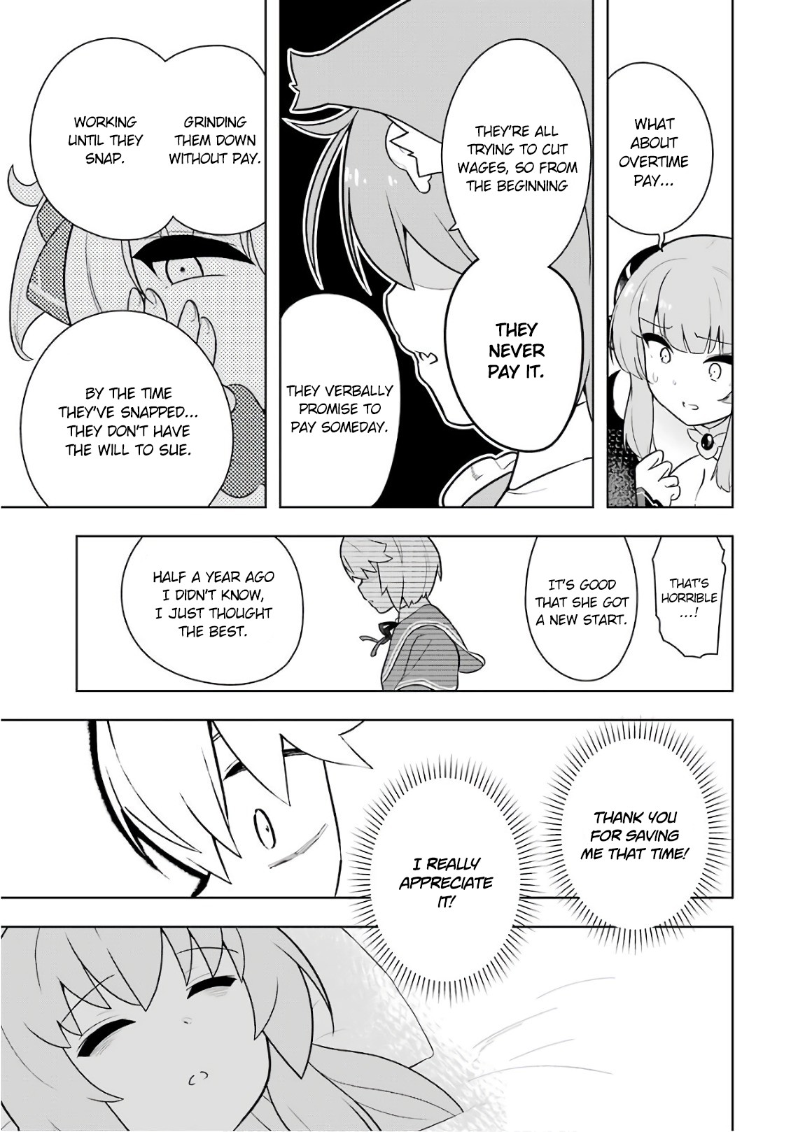 Though Young People Recoil From Entering the Black Magic Industry, I Found Its Treatment of Employees Quite Good When I Entered It, and the President and Familiar Are Cute Too So Everything Is Awesome! Chapter 10 page 29 - Chapter 10: What Would be Good to Destroy?