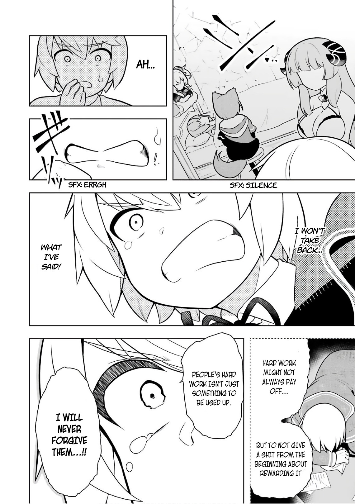 Though Young People Recoil From Entering the Black Magic Industry, I Found Its Treatment of Employees Quite Good When I Entered It, and the President and Familiar Are Cute Too So Everything Is Awesome! Chapter 10 page 32 - Chapter 10: What Would be Good to Destroy?