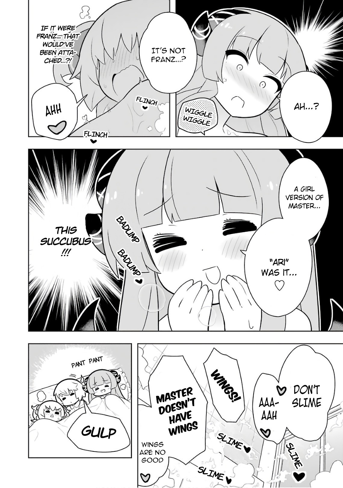 Though Young People Recoil From Entering the Black Magic Industry, I Found Its Treatment of Employees Quite Good When I Entered It, and the President and Familiar Are Cute Too So Everything Is Awesome! Chapter 11.5 page 4 - Chapter 11.5: Mary's Long Night