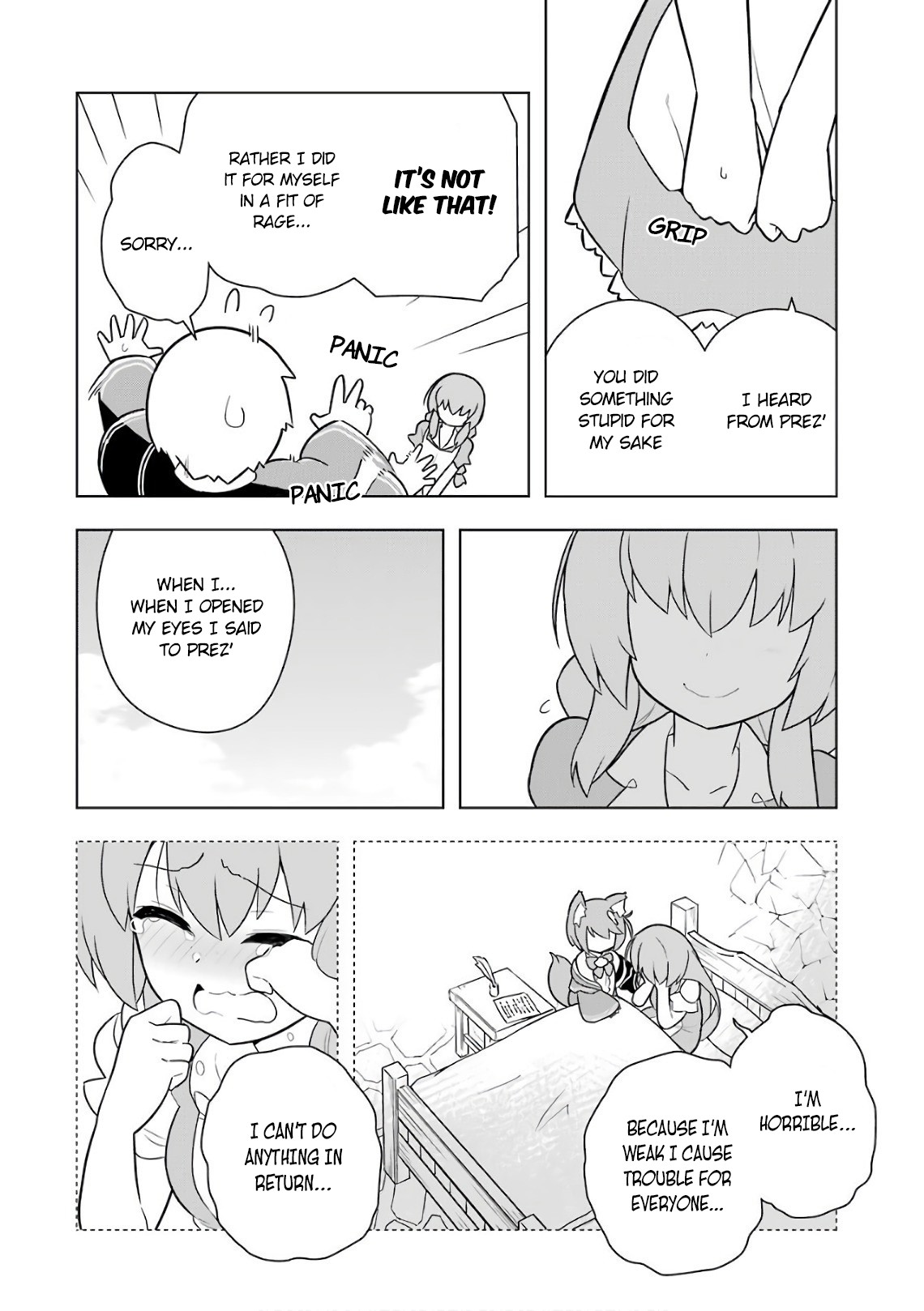 Though Young People Recoil From Entering the Black Magic Industry, I Found Its Treatment of Employees Quite Good When I Entered It, and the President and Familiar Are Cute Too So Everything Is Awesome! Chapter 11 page 20 - Chapter 11: Black Magic for Someone's Sake