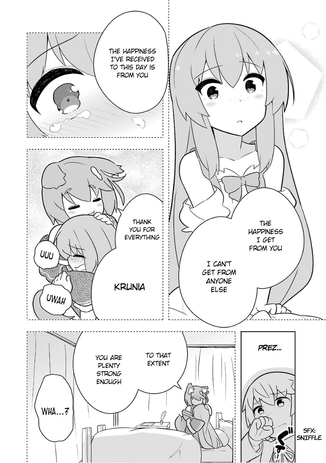 Though Young People Recoil From Entering the Black Magic Industry, I Found Its Treatment of Employees Quite Good When I Entered It, and the President and Familiar Are Cute Too So Everything Is Awesome! Chapter 11 page 22 - Chapter 11: Black Magic for Someone's Sake