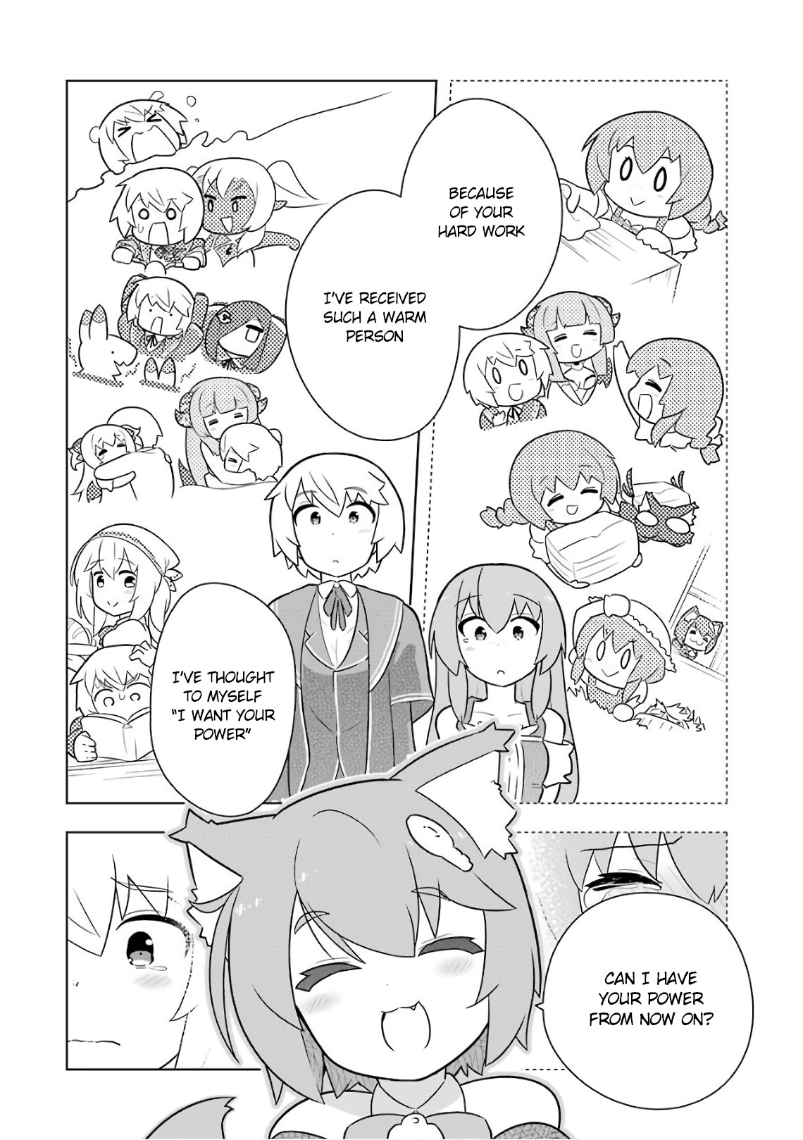 Though Young People Recoil From Entering the Black Magic Industry, I Found Its Treatment of Employees Quite Good When I Entered It, and the President and Familiar Are Cute Too So Everything Is Awesome! Chapter 11 page 24 - Chapter 11: Black Magic for Someone's Sake