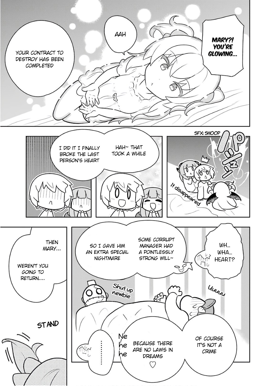 Though Young People Recoil From Entering the Black Magic Industry, I Found Its Treatment of Employees Quite Good When I Entered It, and the President and Familiar Are Cute Too So Everything Is Awesome! Chapter 11 page 27 - Chapter 11: Black Magic for Someone's Sake