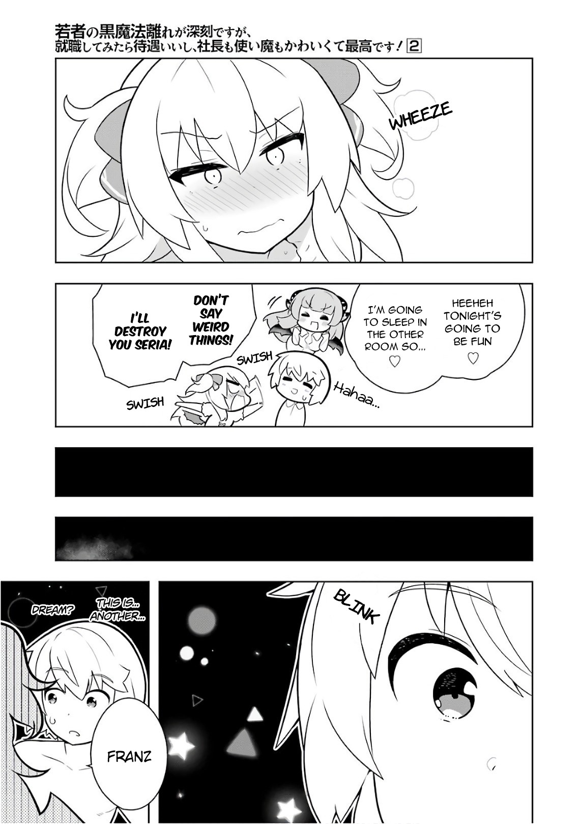 Though Young People Recoil From Entering the Black Magic Industry, I Found Its Treatment of Employees Quite Good When I Entered It, and the President and Familiar Are Cute Too So Everything Is Awesome! Chapter 11 page 29 - Chapter 11: Black Magic for Someone's Sake