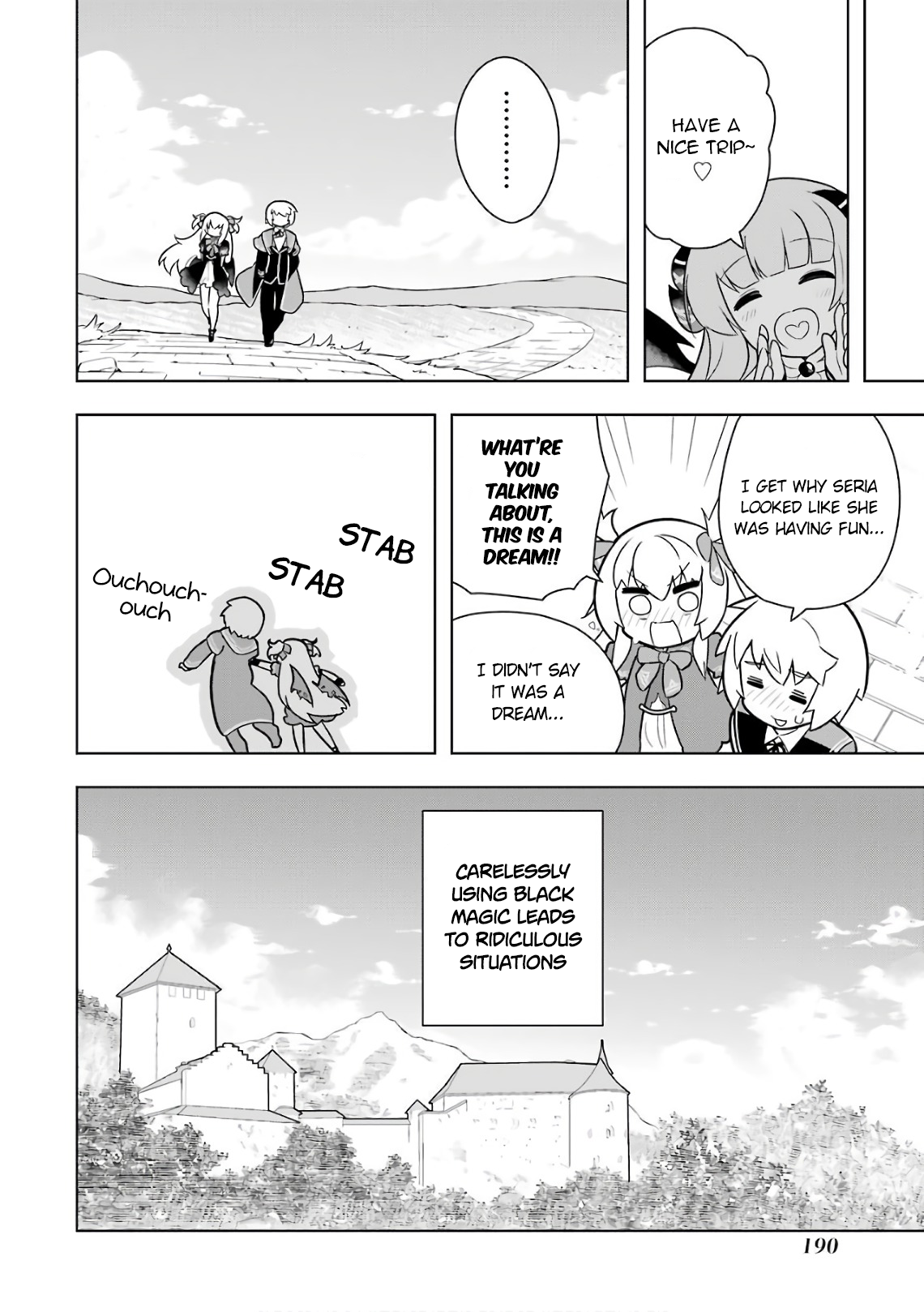 Though Young People Recoil From Entering the Black Magic Industry, I Found Its Treatment of Employees Quite Good When I Entered It, and the President and Familiar Are Cute Too So Everything Is Awesome! Chapter 11 page 36 - Chapter 11: Black Magic for Someone's Sake