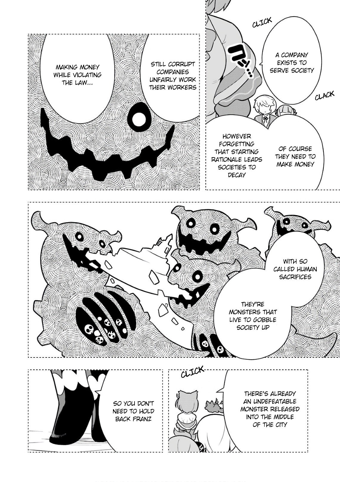 Though Young People Recoil From Entering the Black Magic Industry, I Found Its Treatment of Employees Quite Good When I Entered It, and the President and Familiar Are Cute Too So Everything Is Awesome! Chapter 11 page 7 - Chapter 11: Black Magic for Someone's Sake