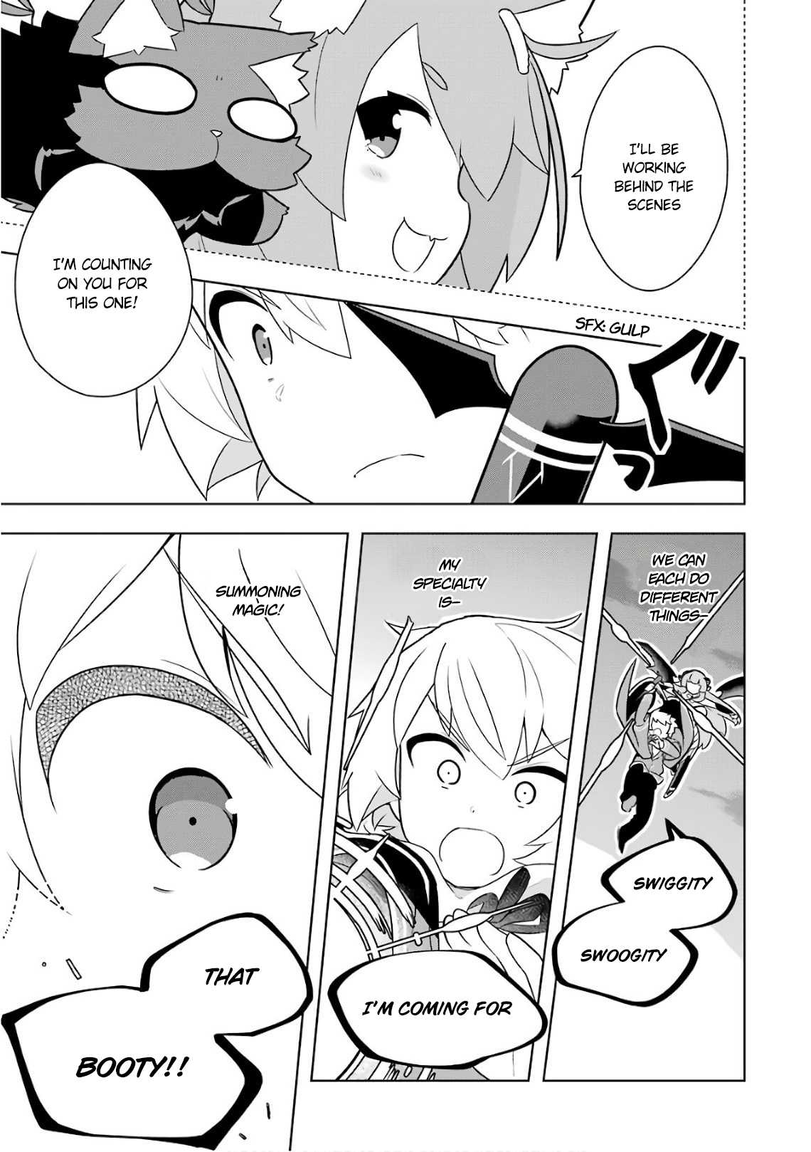 Though Young People Recoil From Entering the Black Magic Industry, I Found Its Treatment of Employees Quite Good When I Entered It, and the President and Familiar Are Cute Too So Everything Is Awesome! Chapter 11 page 8 - Chapter 11: Black Magic for Someone's Sake