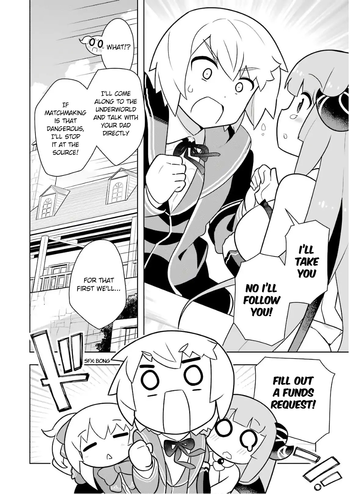 Though Young People Recoil From Entering the Black Magic Industry, I Found Its Treatment of Employees Quite Good When I Entered It, and the President and Familiar Are Cute Too So Everything Is Awesome! Chapter 12 page 12 - Chapter 12